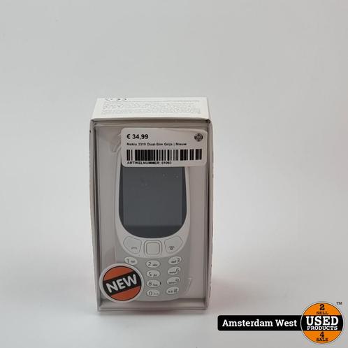 Nokia 3310 Dual-Sim Grijs  Nieuw in verpakking