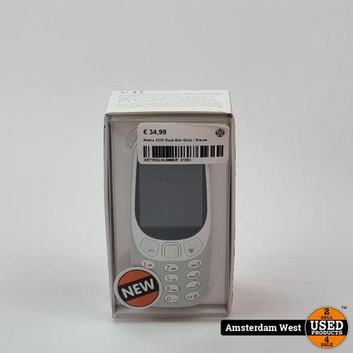 Nokia 3310 Dual-Sim Grijs  Nieuw in verpakking