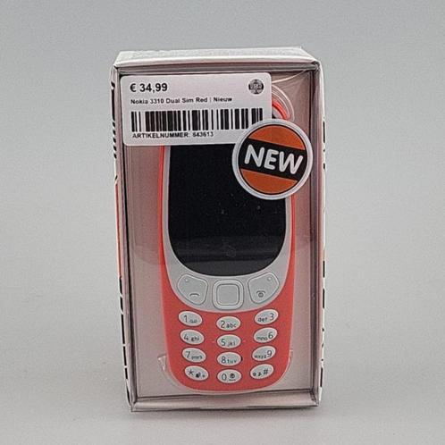 Nokia 3310 Dual Sim Red  Nieuw