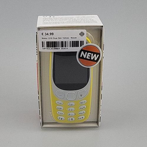 Nokia 3310 Dual Sim Yellow  Nieuw