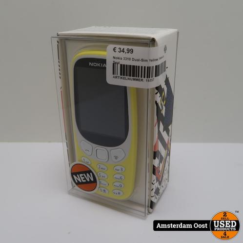 Nokia 3310 Dual-Sim Yellow  Nieuw in Seal