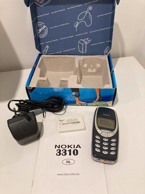 Nokia 3310 met extra batterij en originele verpakking
