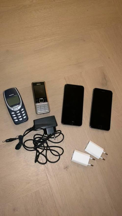 Nokia 3310 Nokia 6300 en 2 x iPhone  6s met lock
