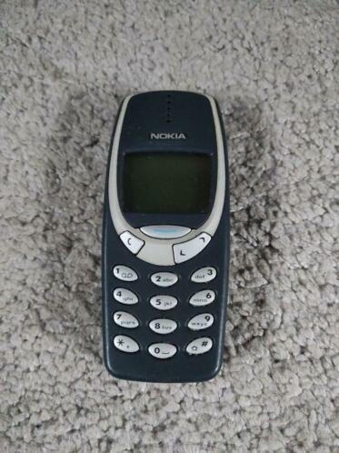 Nokia 3310 origineel eventueel inclusief 3 nieuwe hoesjes