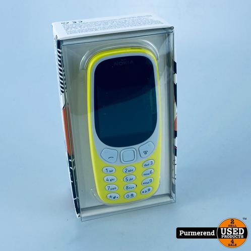 Nokia 3310 TA-1030 Dual Sim Geel  Nieuw