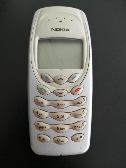 NOKIA 3410 KLASSIEKE ROBUUSTE MOBIEL TELEFOON SIMVRIJ, SNAKE