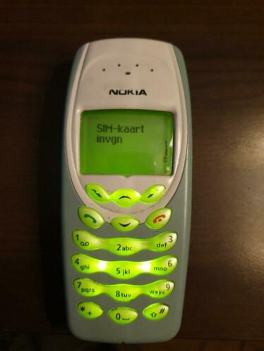 Nokia 3410 met oplader