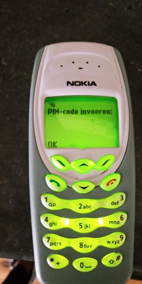 Nokia 3410 oldscool mobile phone