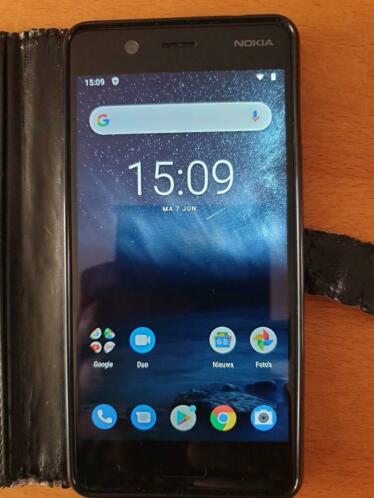 Nokia 5 krasvrij 16gb, vingerafdruksensor