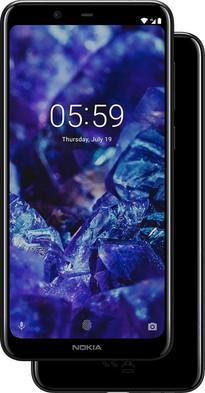 Nokia 5.1 Plus Dual SIM 32GB glanzend zwart