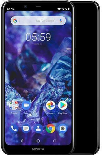 Nokia 5.1 Plus Dual-SIM Black bij KPN