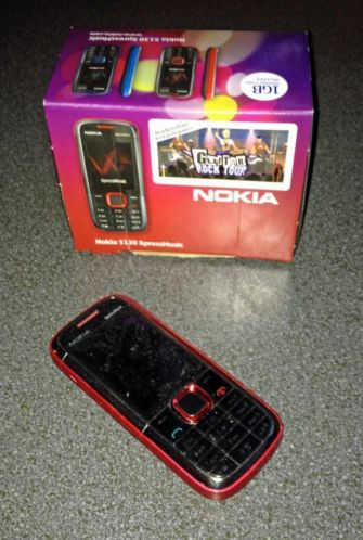 Nokia 5130 Xpressmusic (rood)