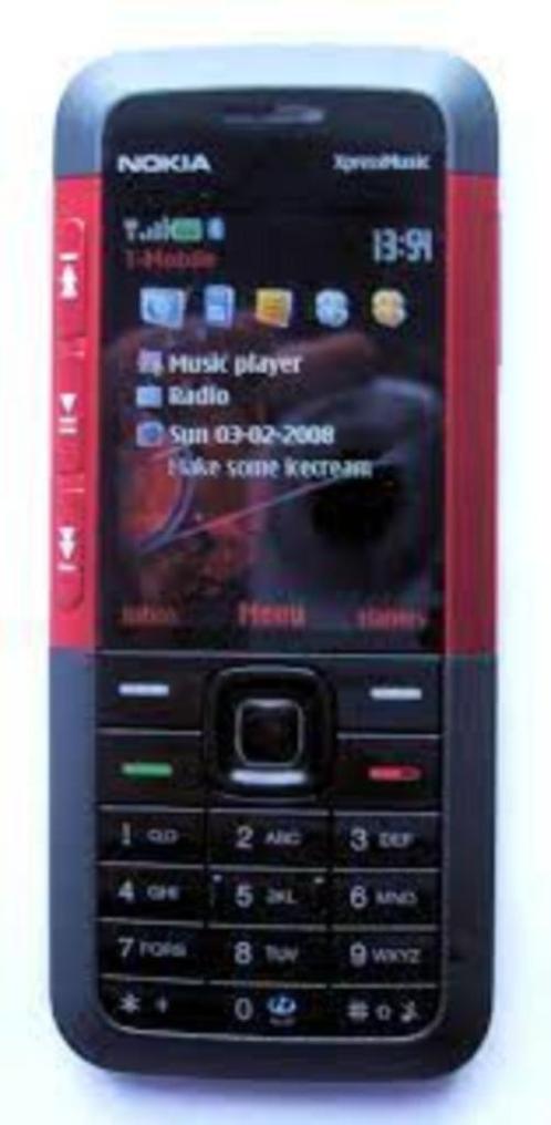 nokia 5310 xpressmusic rode versie geen lader vodafone sim