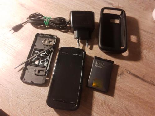 nokia 5800 ExpressMusic met complete accessoires