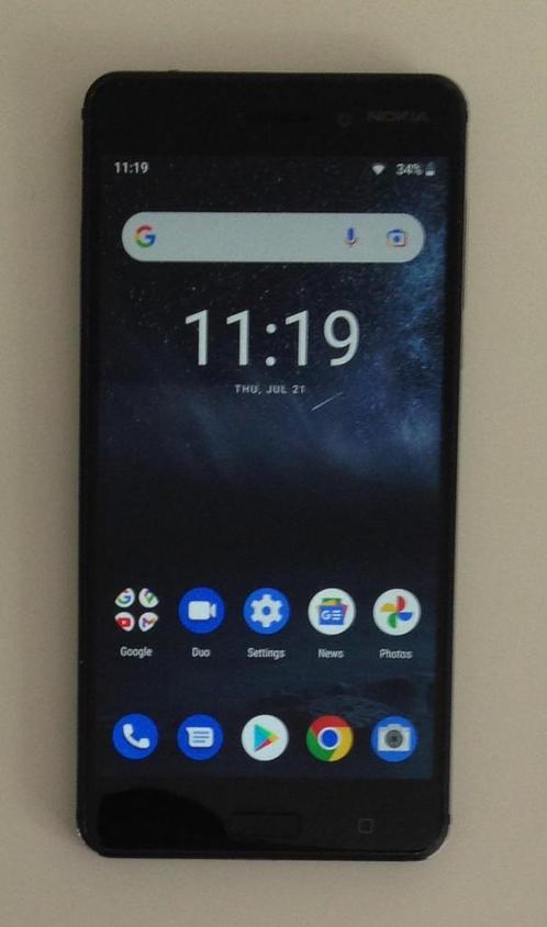 Nokia 6 Dual-SIM black SIM-Lock vrij