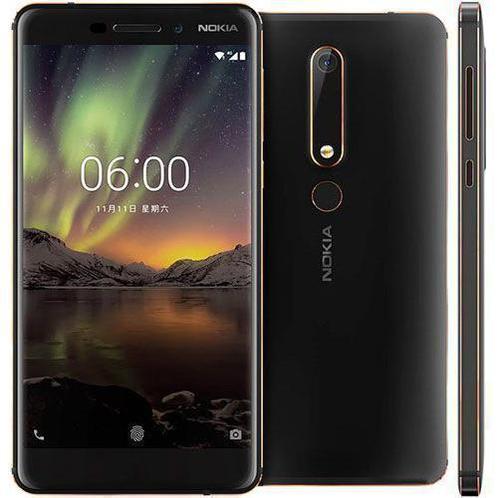 Nokia 6.1 32GB - Zwart - Simlockvrij - Dual-SIM