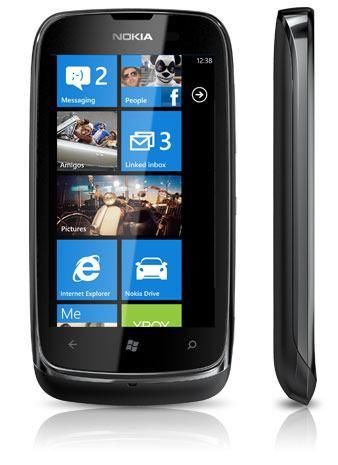 Nokia 610 SimlockVrij 6GB SnapDragon 800 Mhz Windows Phone
