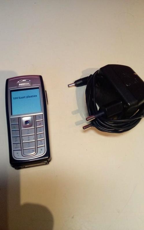 Nokia 6230i met lader scherm krasvrij