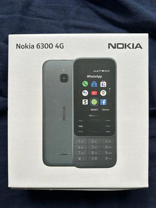 Nokia 6300 4G TA-1287 DS Cyan  Dumbphone met o.a. WhatsApp