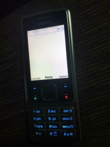 Nokia 6300 simlock vrij zga nieuw