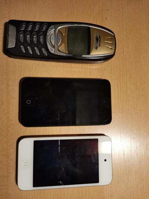 Nokia 6310 en 2x IPod nano 8gb en 16 gb