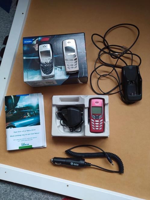 Nokia 6510 compleet met boekjes en doosje en accessoires