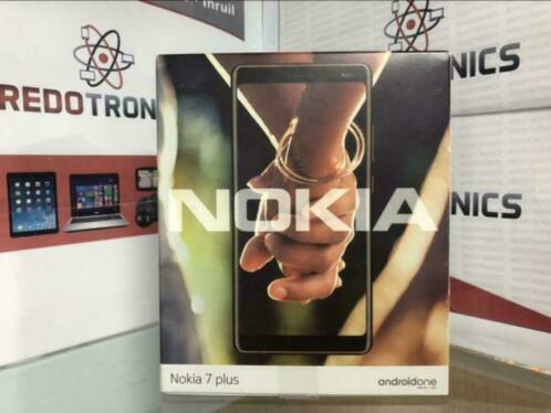 Nokia 7 Plus - 64GB - ZwartKoper - Dual Sim - Compleet