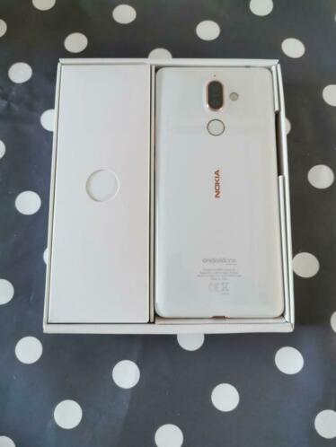Nokia 7 plus dual sim, wit Nieuwe telefoon.