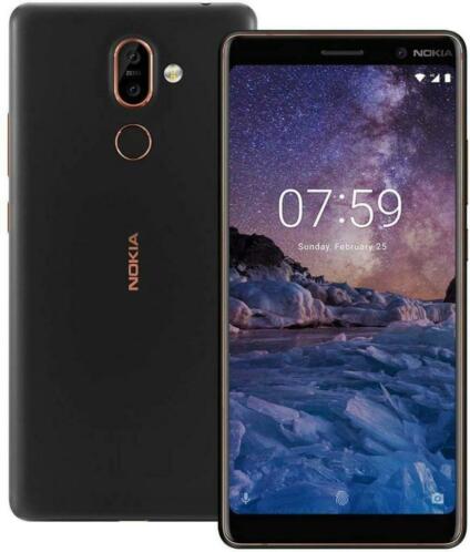 Nokia 7 Plus TA-1046 Dual Sim 64GB4GB (Black)