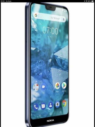 Nokia 7.1 android one nieuwstaat koopje