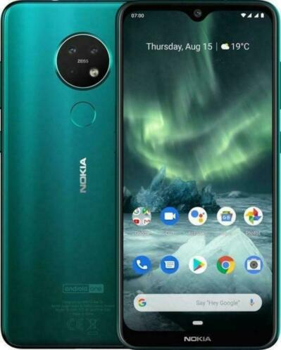 Nokia 7.2 128 GB Groen Android 10