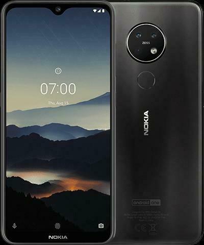 Nokia 7.2 (6GB ram, 64GB opslag) Zwart