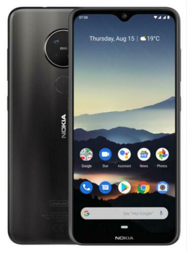 Nokia 7.2 Zwart 6GB RAM  128GB ROM