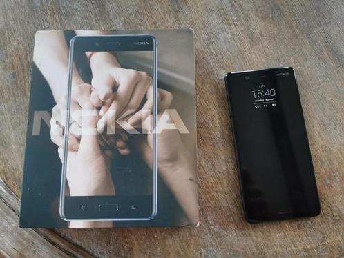 Nokia 8 128GB zwart als nieuw met doos en hoesje