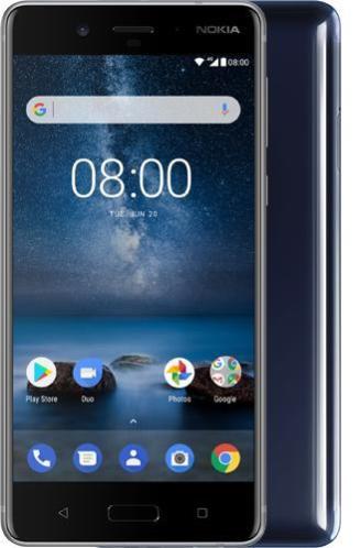 Nokia 8 Tempered Blue bij KPN