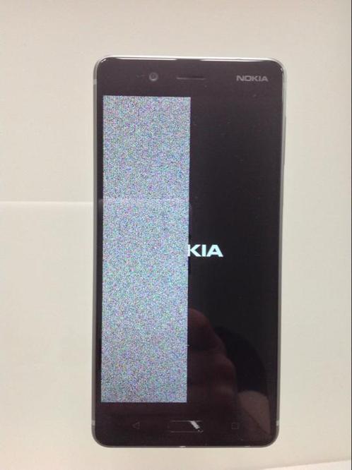 Nokia 8 zwart (defect) voor onderdelen