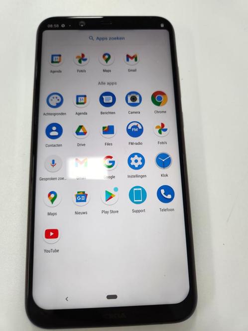 Nokia 8,1- 64Gb - paars- 3 maanden garantie