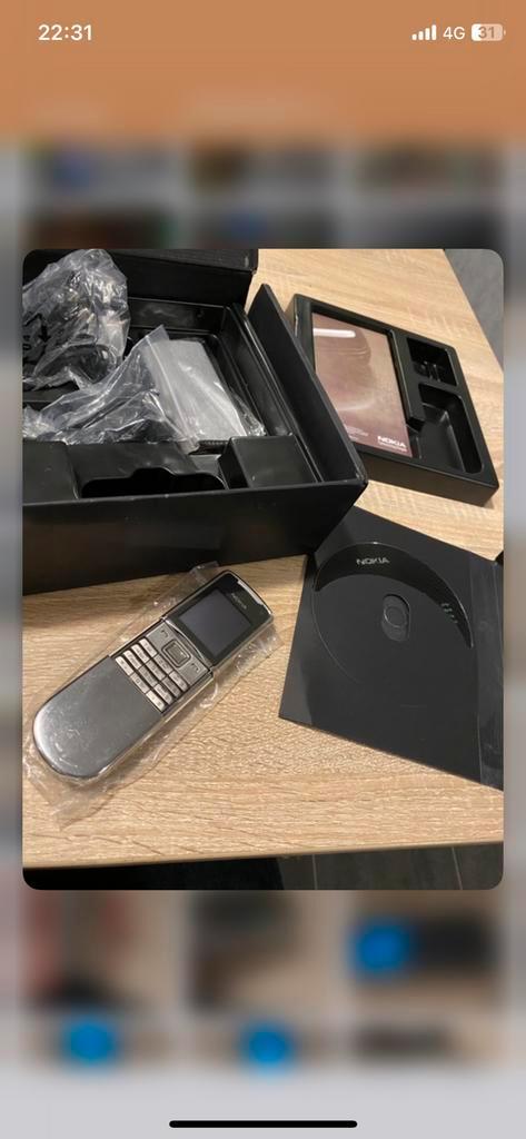 Nokia 8800 sirocco ongebruikt nieuw in doos