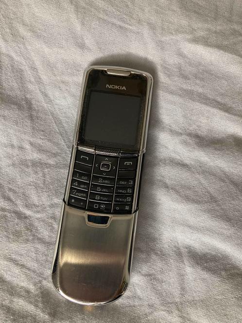 Nokia 8800 sirocco zilver