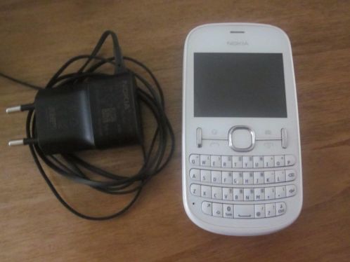 Nokia Asha 201 Wit toestel Vodafone