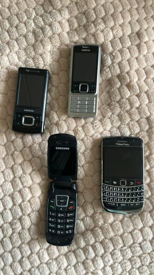 Nokia, BlackBerry, Samsung mobile phones