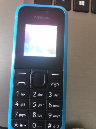 Nokia blauw niet gebruikt