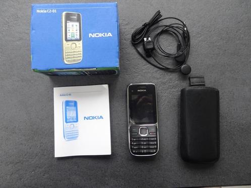 Nokia C2-01 telefoon, met originele doos, gebruiksaanw. etc.