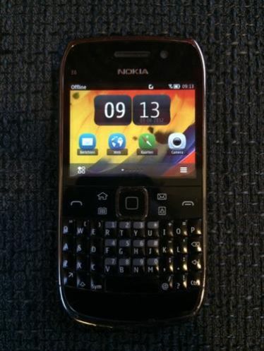 Nokia E6 zwart