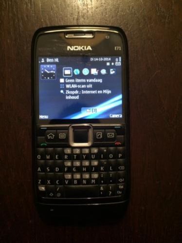 Nokia E71 Mobiele telefoon met WhatsApp