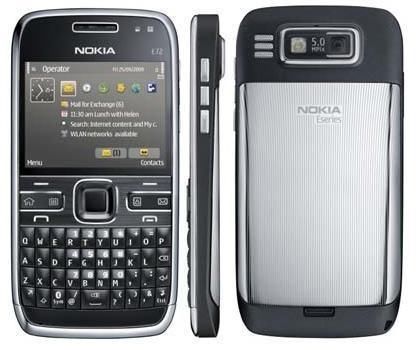 Nokia E71 Simlockvrij Zilver