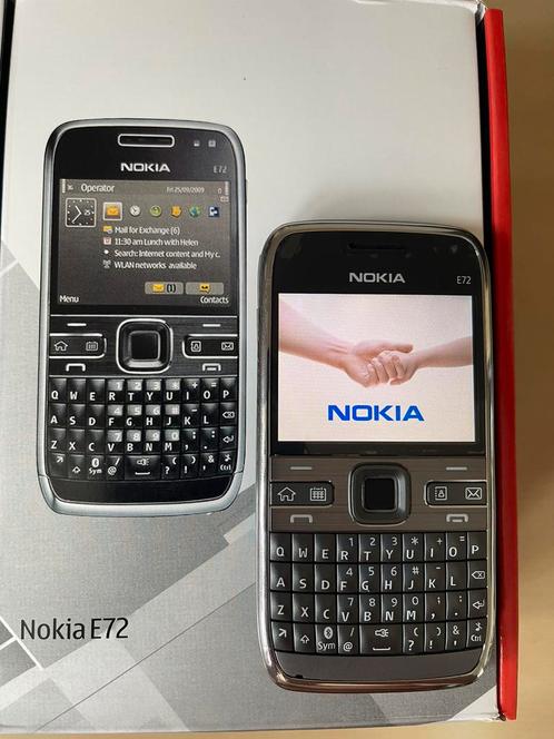 Nokia e72 silver