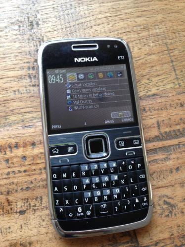 Nokia E72 Wifi, Whatsapp, 5MP, Simlockvrij, Keurige Staat