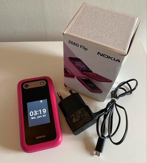 Nokia flipphone 2660 flip roze