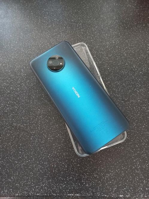 Nokia G 50, kleur blauw, inclusief hoesje